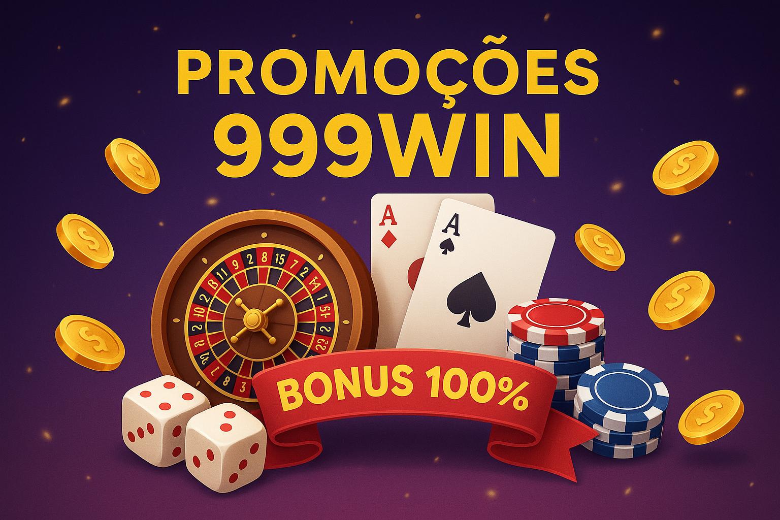 O bônus promocional 999WIN é uma ótima maneira de começar sua aventura