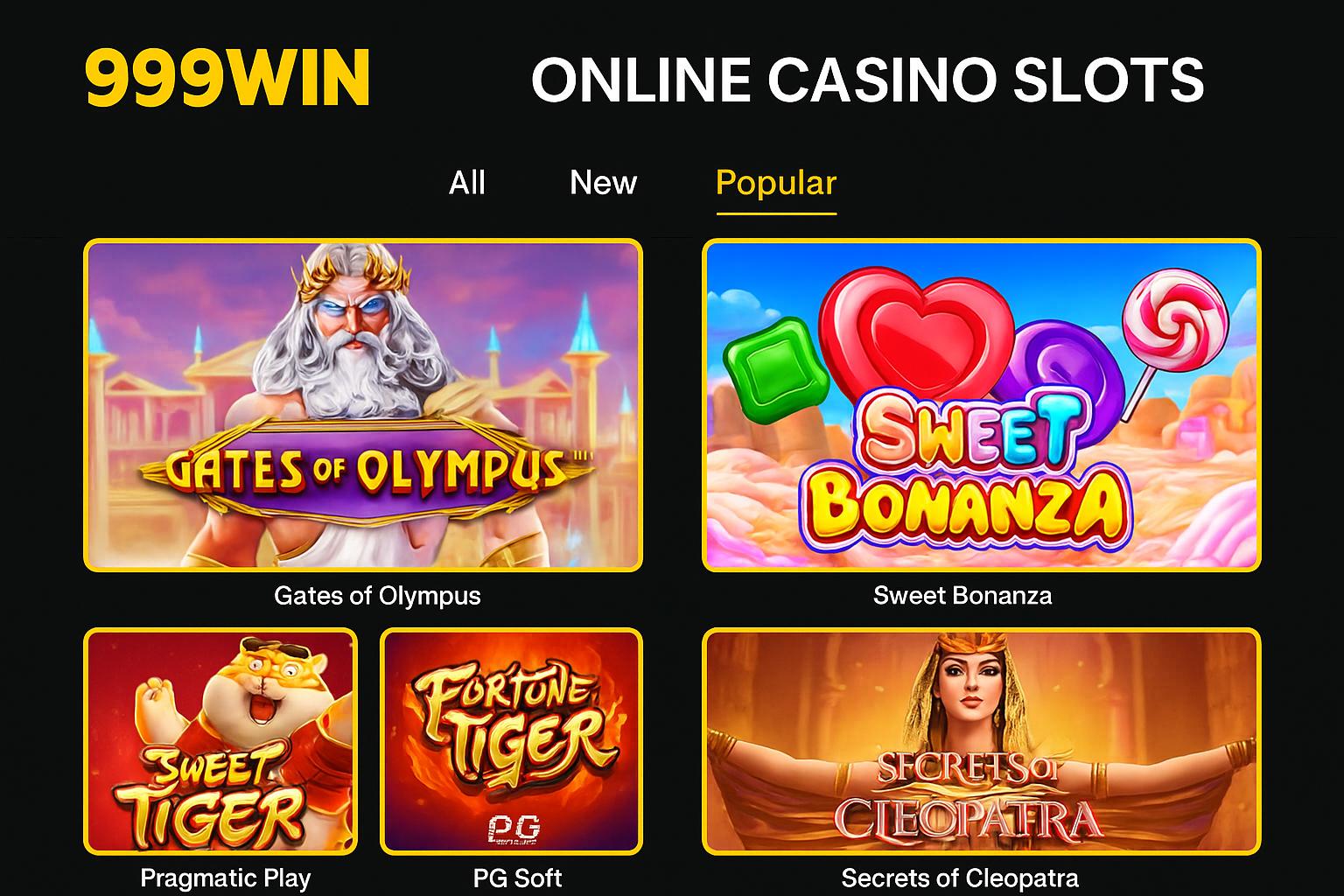 Jogos de Slot no Casino Online 999WIN